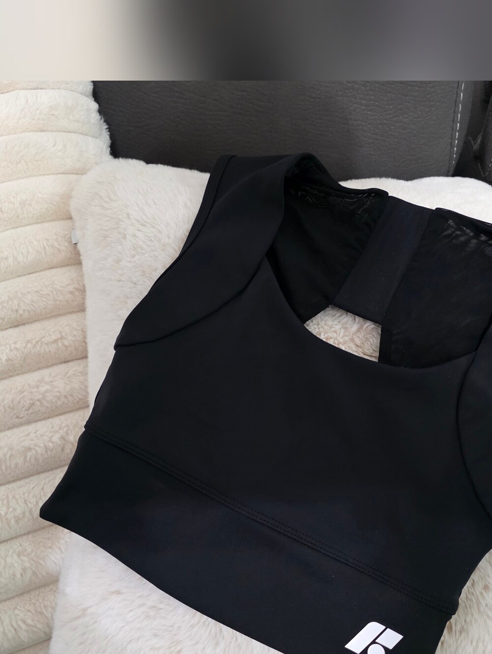 Forme Posture Correcting Black Women's Sports Bralette - Performance